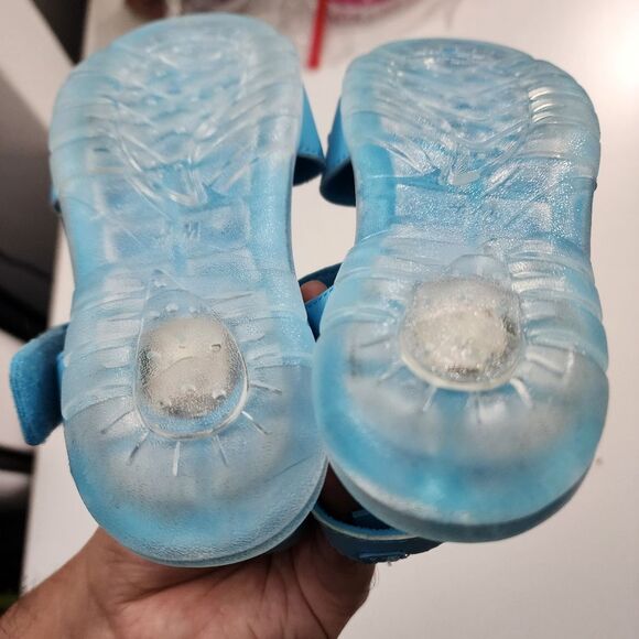 H&M Unisex Boys Girls Toca Life Blue Multicolor Light Up Sandals Size 11 - Picture 9 of 16